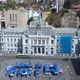 Chilean Armed Commando building, Square Sotomayor Plaza (Valparaiso aerial view) - VideoHive Item for Sale