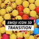 Emoji Icon Transitions 3d HD - VideoHive Item for Sale