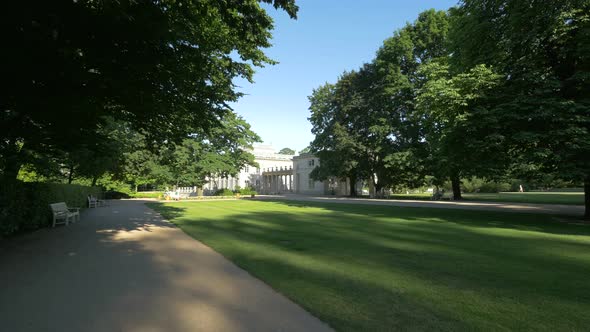 The Palace on the Water in Lazienki Park