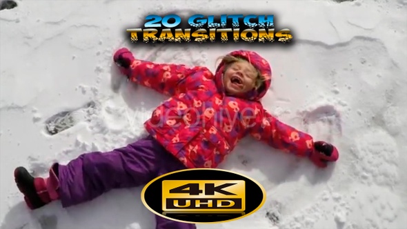 20 Digital Glitch Transitions alt