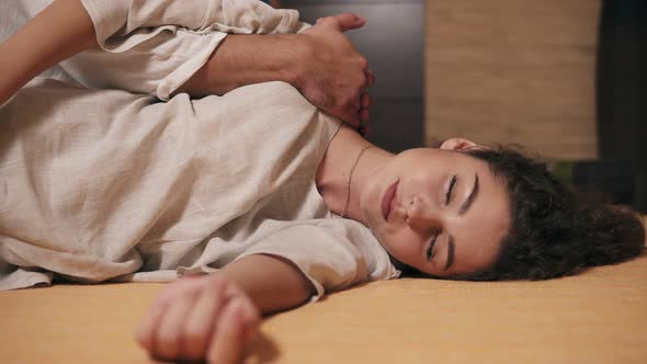 Thai Massage Session for Young Attractive Woman