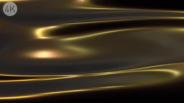 Bronze Wavy Background