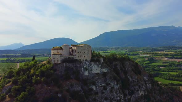 Aerial View Of The Fortress Wohlgemuth