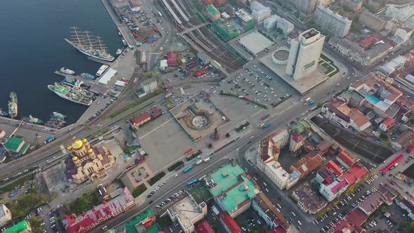 The Beautiful Epic City of Vladivostok From Above