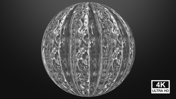 Liquid Metal Splash Sphere alt