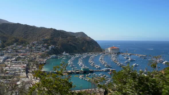 Bay and Town of Avalon on Catalina Island