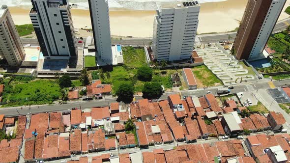 Beach front on Brazil