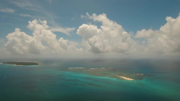 Coast of Tropical Island