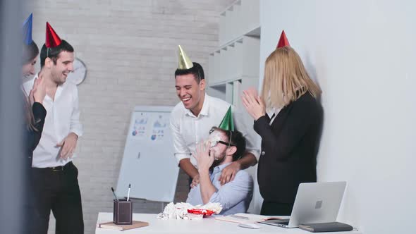 Birthday Party in the Office