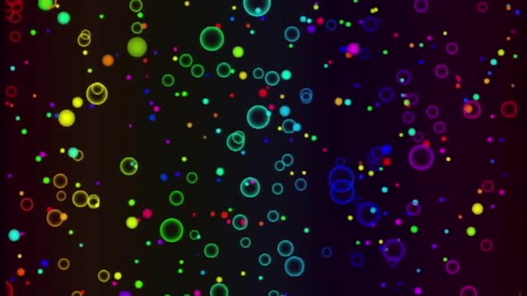 Bubble colorful Background