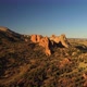 Garden Of The Gods Mountain Valley Sunset Aerial Pan Shot 4K - VideoHive Item for Sale
