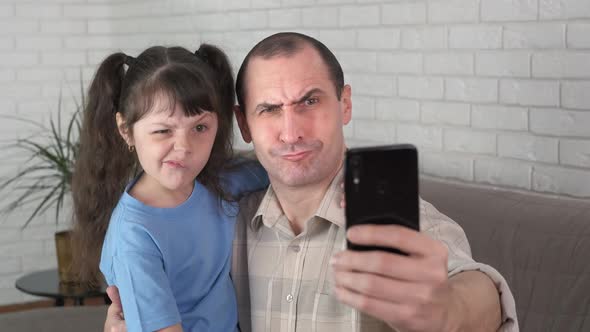 Funny photo with dad. 