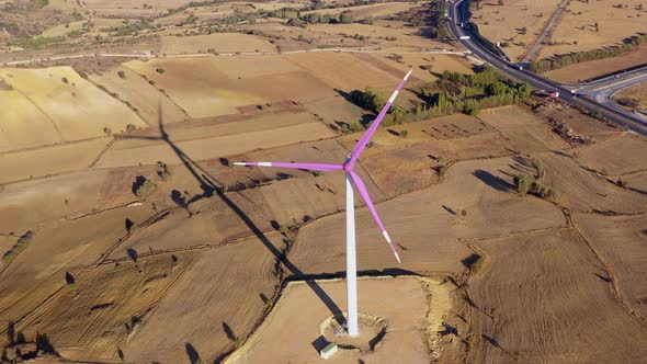 Wind Turbine Landscape