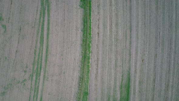 French Vexin Regional Natural Park seen from the sky