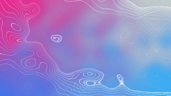 abstract gradient wavy line motion background