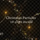 Golden Christmas Particle  V4 - VideoHive Item for Sale