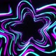 Star Shaped Colorful Light Streaks Loop - VideoHive Item for Sale