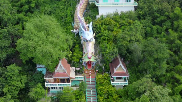 Wat Ban Tham Temple and Cave in Kanchanaburi Thailand