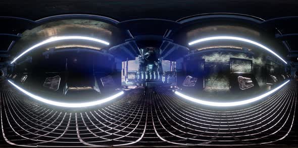 International Space Station Orbiting Earth in Virtual Reality alt