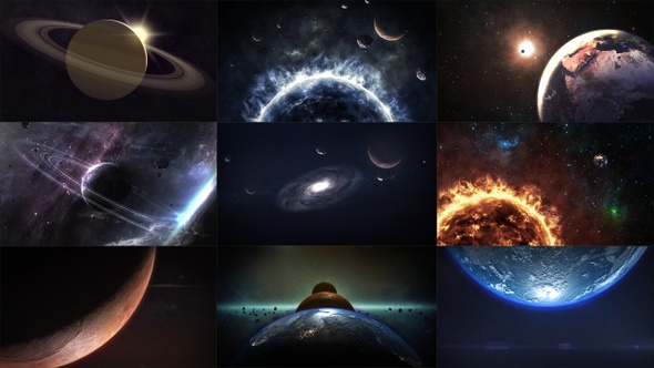 Cinematic Space Footage Pack