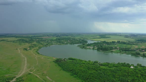 River River In A Small Village