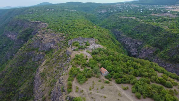 Samshvilde Canyon aerial view, Georgia