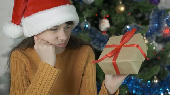 Disappointed Girl with Eve Present