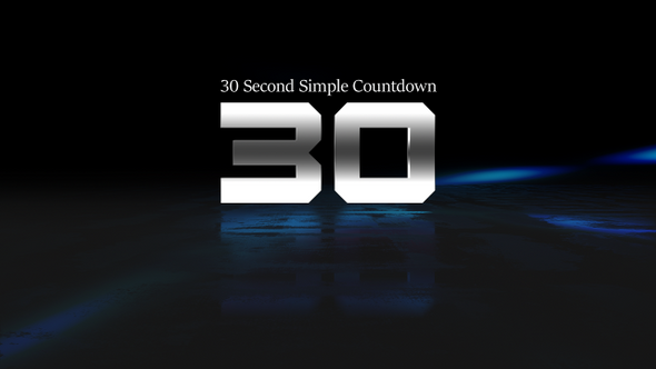 30 Second Simple Countdown