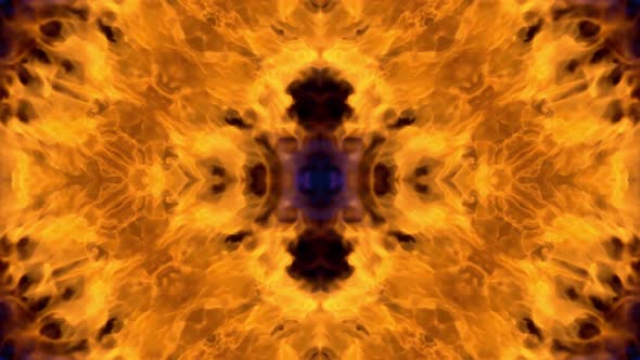Kaleidoscopic video background