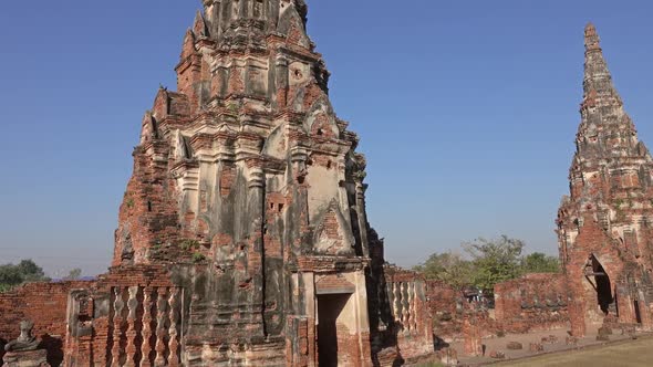 Temple Wat Chaiwatthanaram in Ayuthaya Thailand