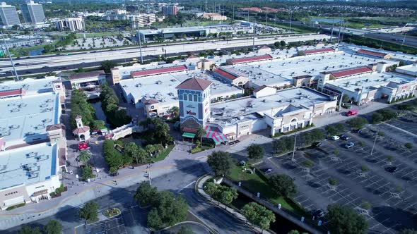 Downtown Orlando Florida United States. Outlet near express way.