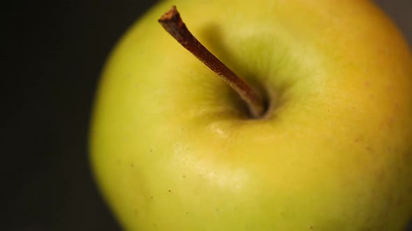 Green Apple Rich in Vitamins, Cider Production, Organic Fruit for Healthy Diet