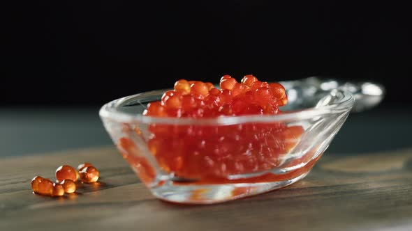 Red Caviar Closeup