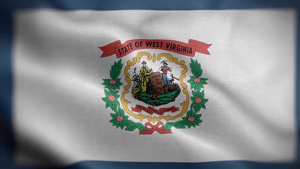 West Virginia State Flag Front HD