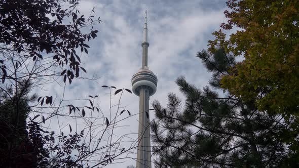 Timelapse of the CN Tower