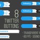Twitter Buttons 4K - VideoHive Item for Sale