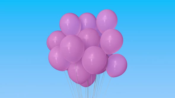 Making a Bunch of Pink Helium Balloons