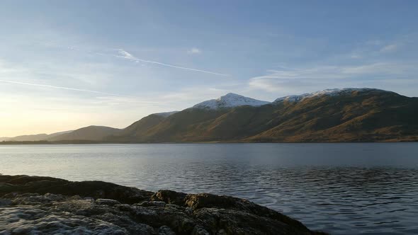 Scottish Loch Shores in the Winter