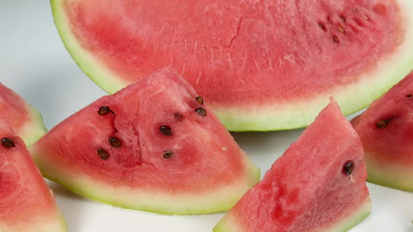 Delicious Watermelon Triangle Slices