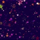 Stars Flowing With Glitterng Stars - VideoHive Item for Sale