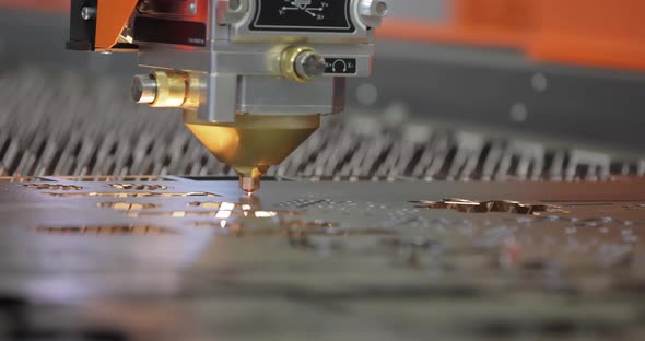 CNC Laser Cutting of Metal Modern Industrial Technology