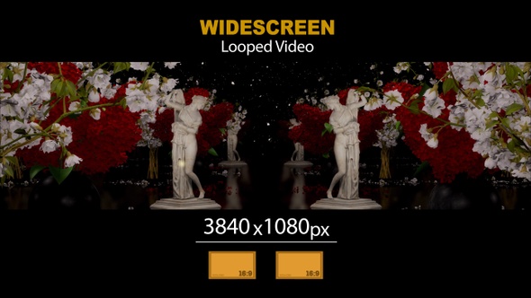 Widescreen Luxury Magic Garden Hall 01