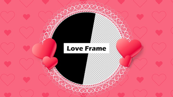 Love Heart Frame Theme with Alpha alt