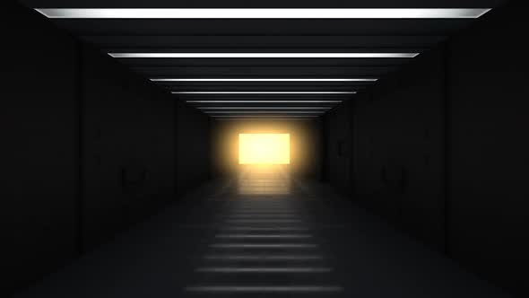 Light At the End of the Tunnel Concept