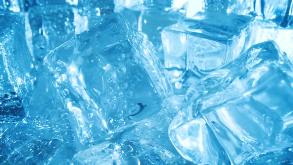 Ice Cubes, Abstract Background