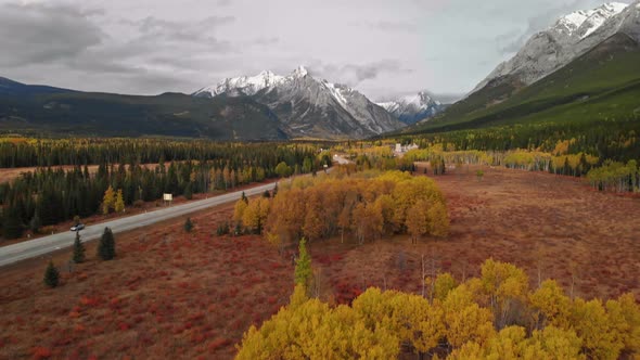 Kananaskis Provincial Park with Lake