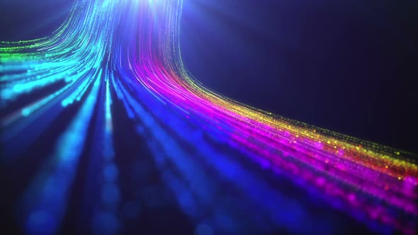 Rainbow Light Background alt