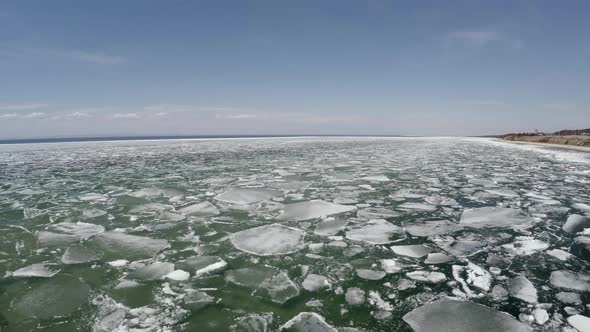 Breaking the Ice on a Large Lake Break Ice 03