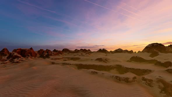 The Sky And The Landscape Of The Planet