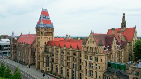 Manchester Museum  Aerial View  Travel Photography